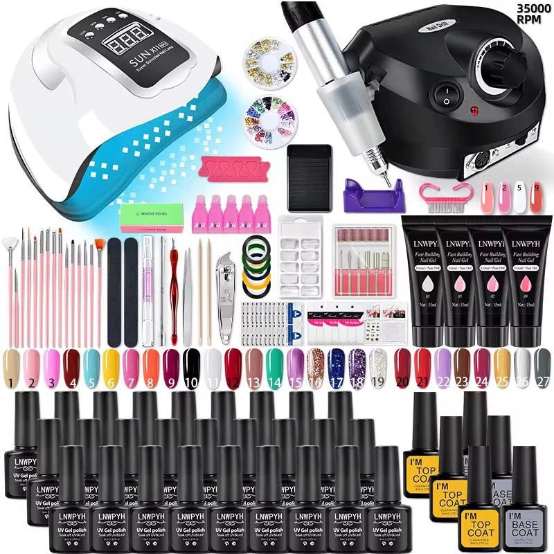 Gel Acrylic Nail Extension