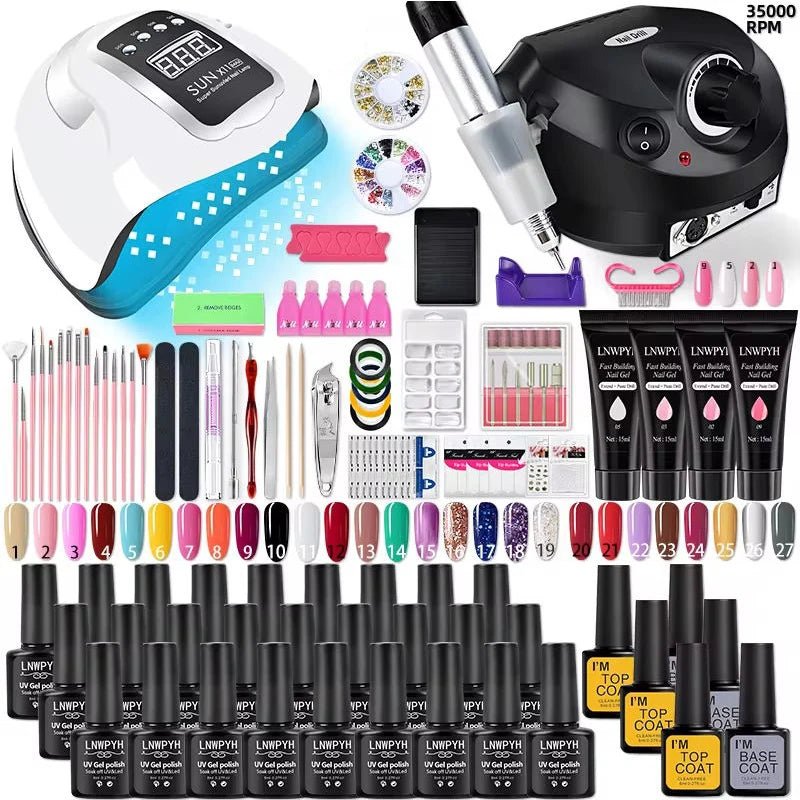 Gel Acrylic Nail Extension